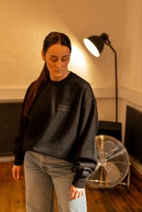 Image 4 of ASAC HEAVY BLACKOUT SWEATSHIRT