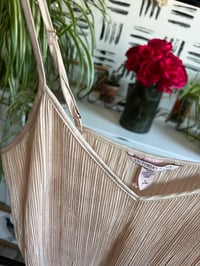 Image 3 of vintage Victoria Secret crop metallic strapy tank