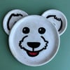 Polar Bear Animal Plate