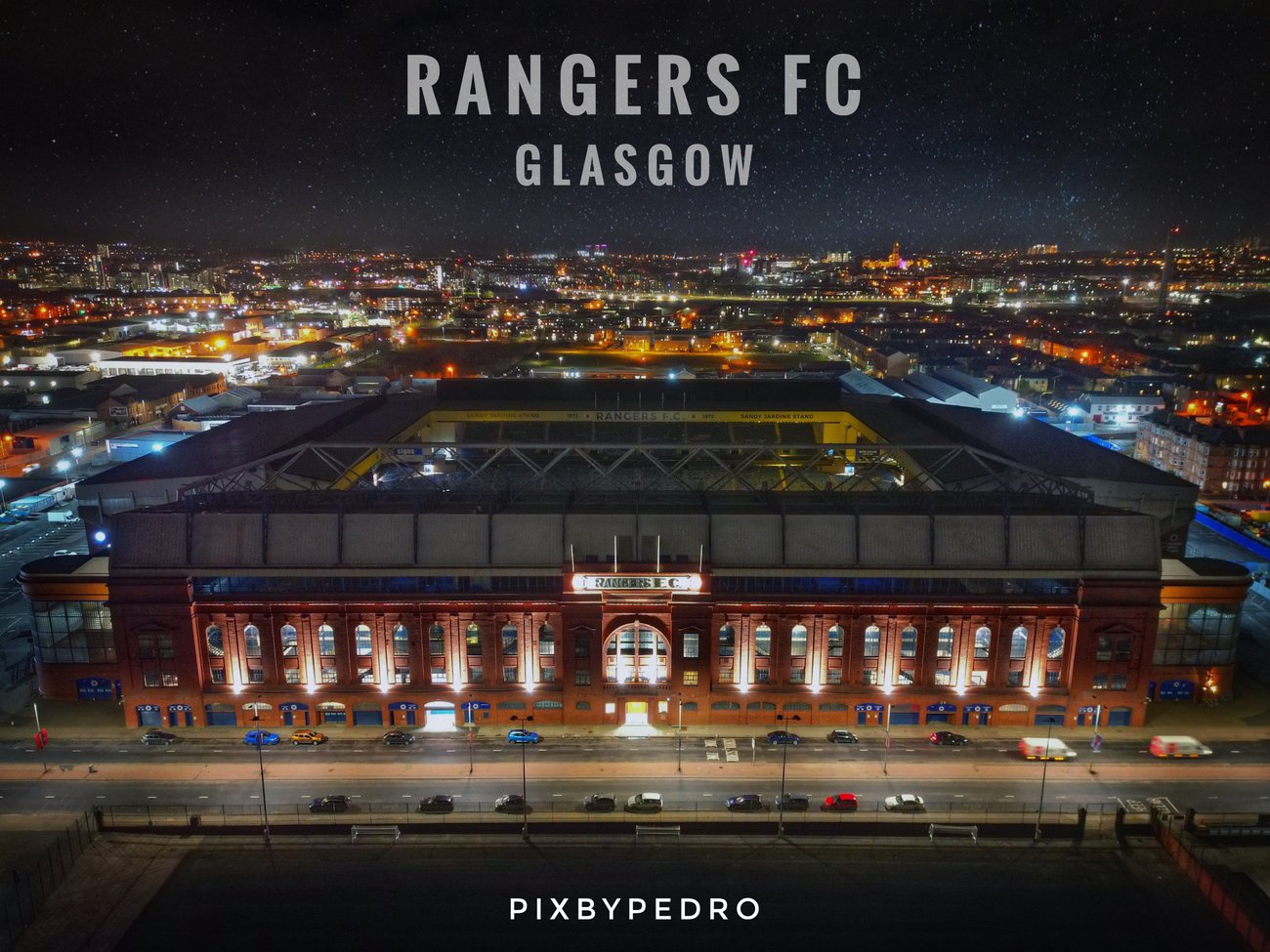 Ibrox night 2 | PixByPedro