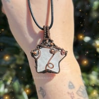 Image 2 of Quartz Star Pendant 