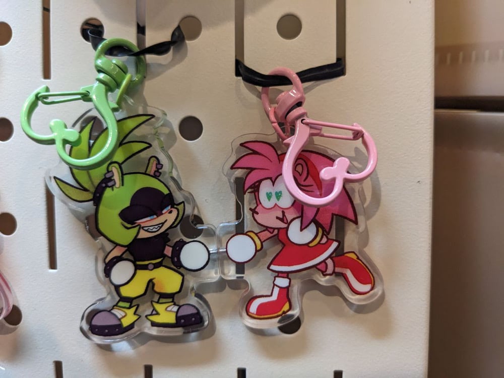 Sonic Ships Magnetic Keychains (PREORDER)