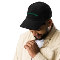 Image 3 of Vintage "Im Going Home" corduroy cap