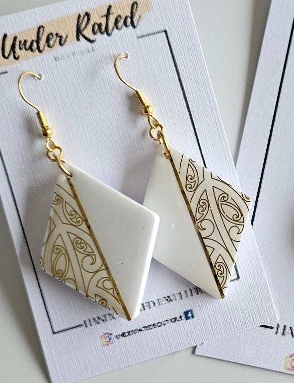 Image of Ivory (white) earring sets 