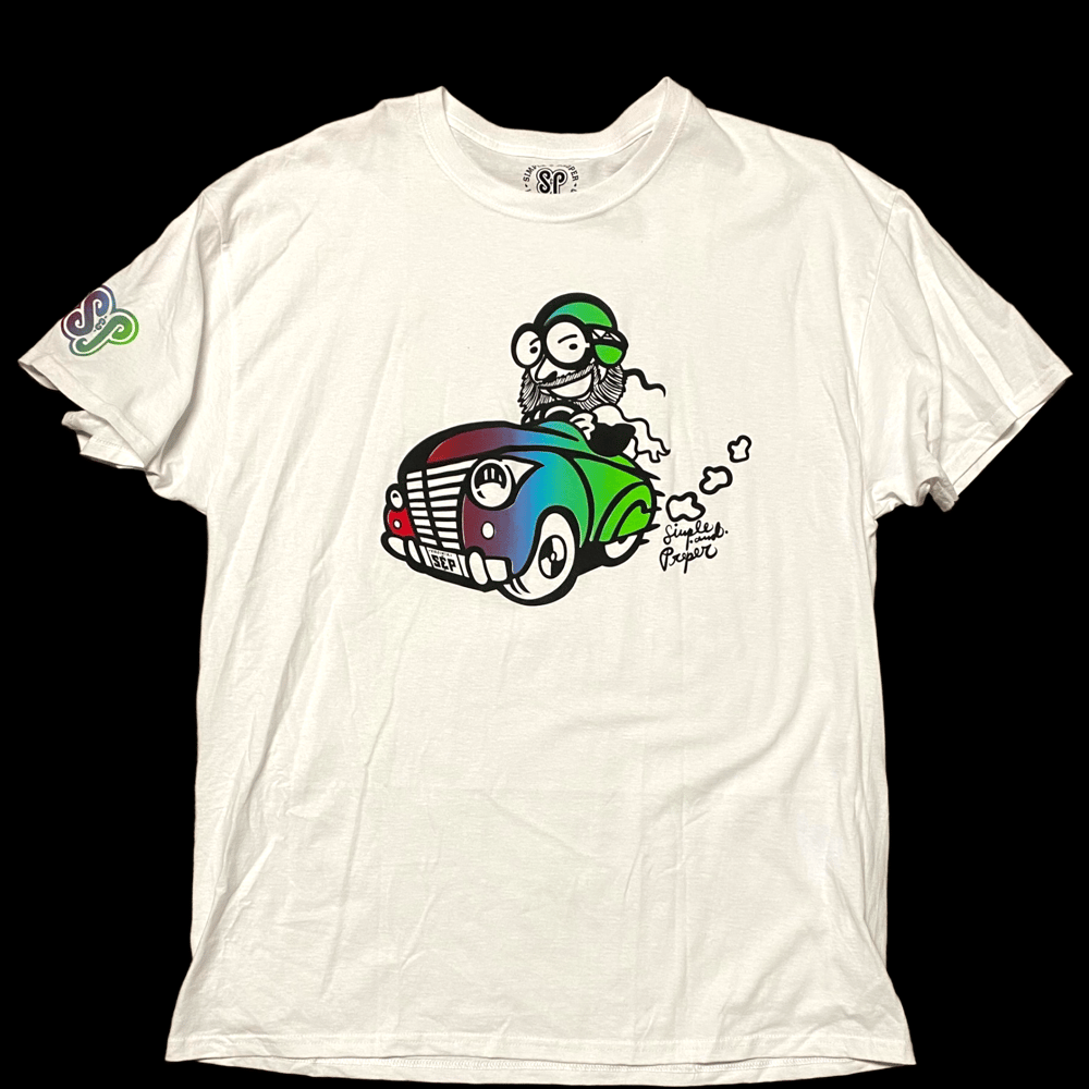 Image of S&P-“Rollin’ More Proper” DIY (Tie-Dye) Kit Tee (White)