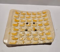 Duckling soap dish