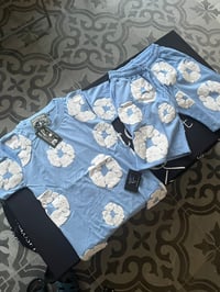 Denim Tears Light Blue Short set