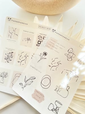 Image of Simplicity Sticker Set