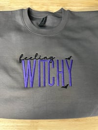 Image 1 of Feeling Witchy Crewneck sweaters 