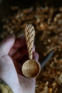 Image 1 of Falling Leaves Coffee Scoop -