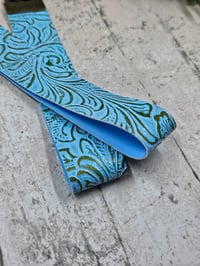 Image 7 of Vintage Embossed Wristlet Keychain