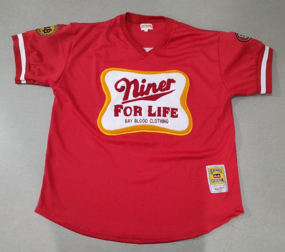 Image of NINER FOR LIFE JERSEY (RED)