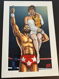 Image 1 of MACHO CORONATION Art Print