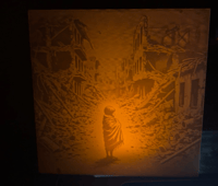 Image 2 of "Innocent Destruction" - original Lithophane Limited Edition run of 3