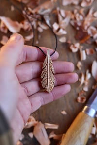 Image 6 of Feather~  Pendant Necklace 