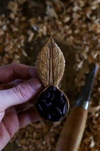 Image 4 of • Dark Cherry Leaf Scoop 