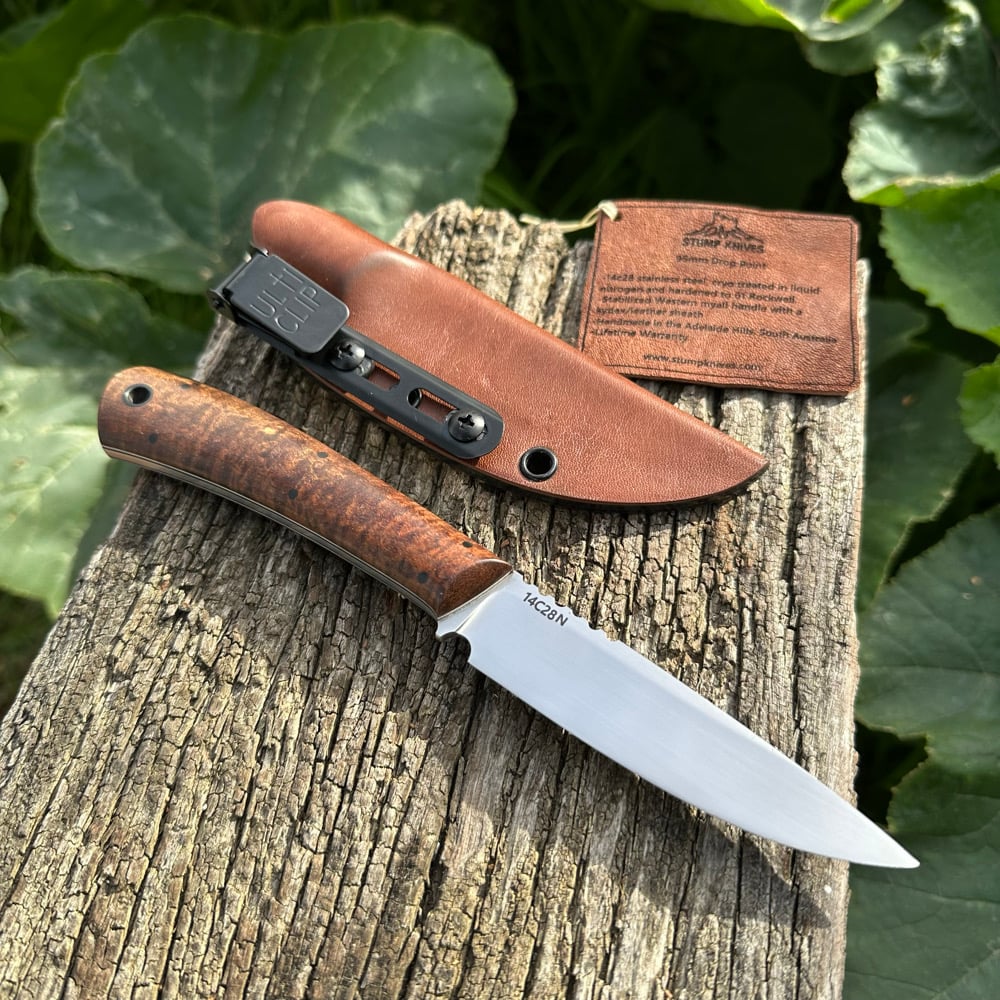 Image of 95mm Drop  Point 14c28n Myall