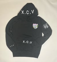 “X.C.V” 95 SATIN LINED HOODIE