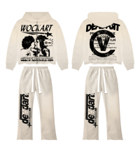 Image 2 of CEMENT SUN-DRIED ART FEIN SWEATSUIT