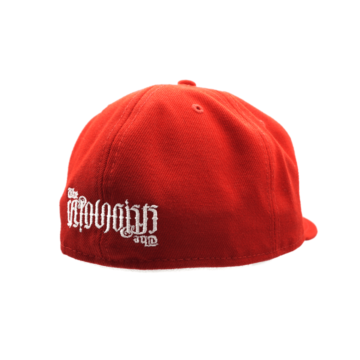 Candyman Fitted Cap - Red | The Capologists