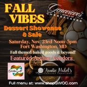 Image of Dessert Showcase & Sale