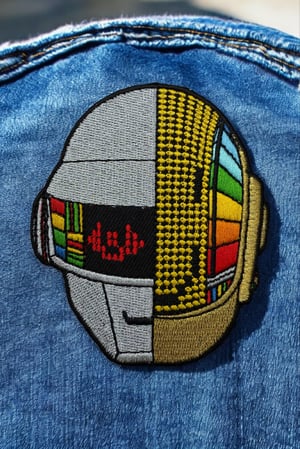 Image of Very Disco Rainbow Helmet Patch