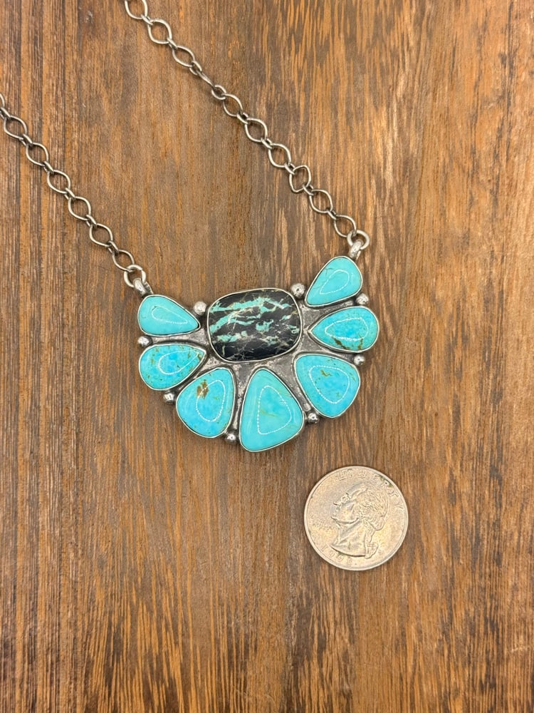 Image of Blackjack & Sonora Cluster Necklace