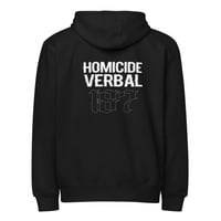 Image 2 of 187 homicide verbal  zip hoodie (collection Danj Danj)