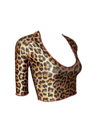 Image 1 of Xuly Bët party girl leopard print top