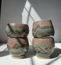 Image 1 of Layered Mountains Tumblers