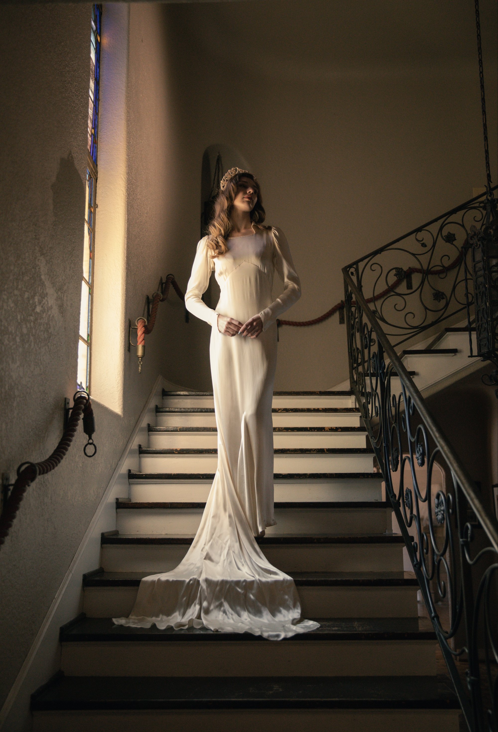 1930s Liquid Satin Gown | Estelle Amore 1930s Liquid Satin Gown | Estelle Amore