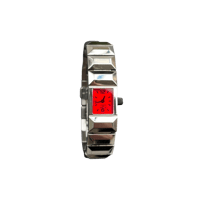 Image 1 of Cabane de Zucca Red Face Bracelet Watch