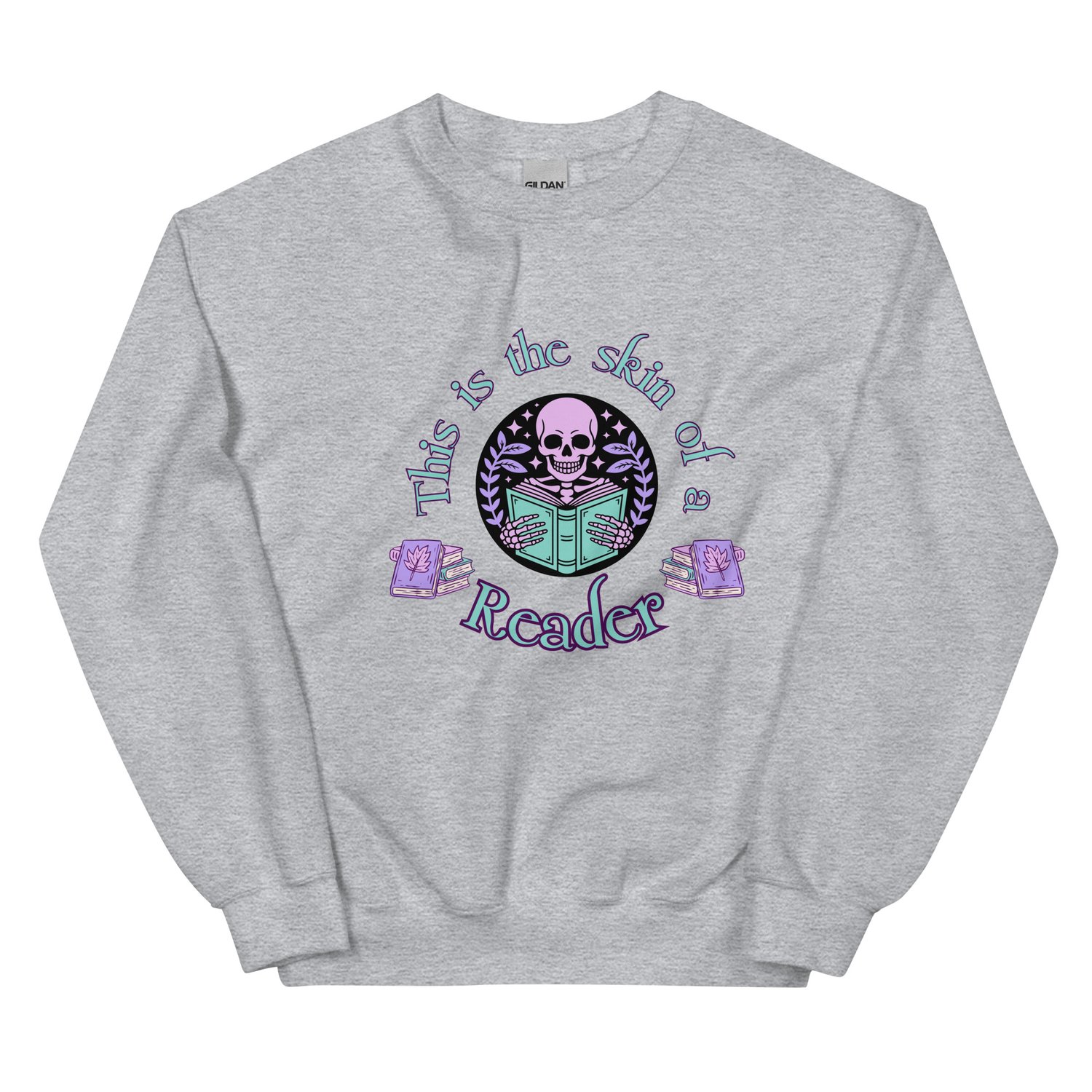 Image of Skin of a reader Unisex Sweatshirt