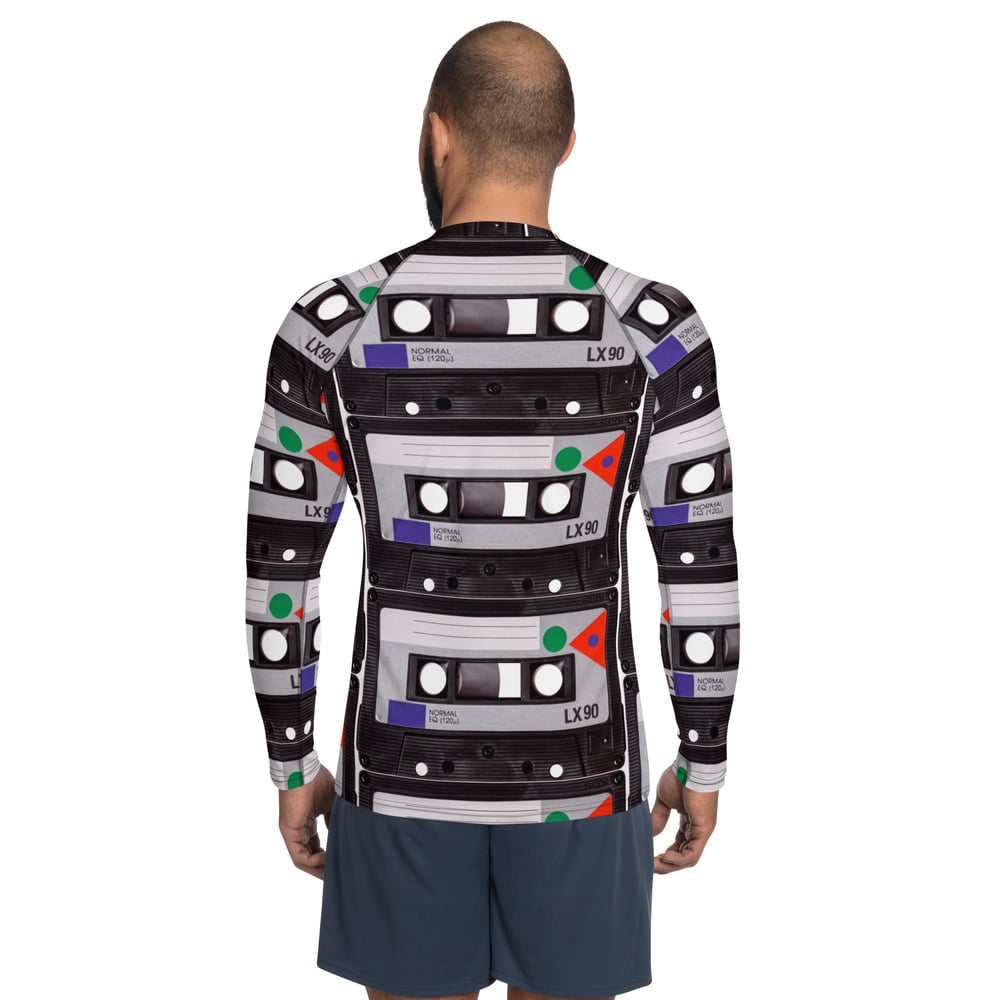 Image of Cassette Vintage Men's Rash Guard