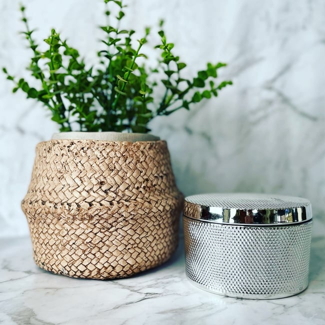 Giorgio Candle 330g - CHROME/SILVER  **ONLY 2 AVAILABLE**