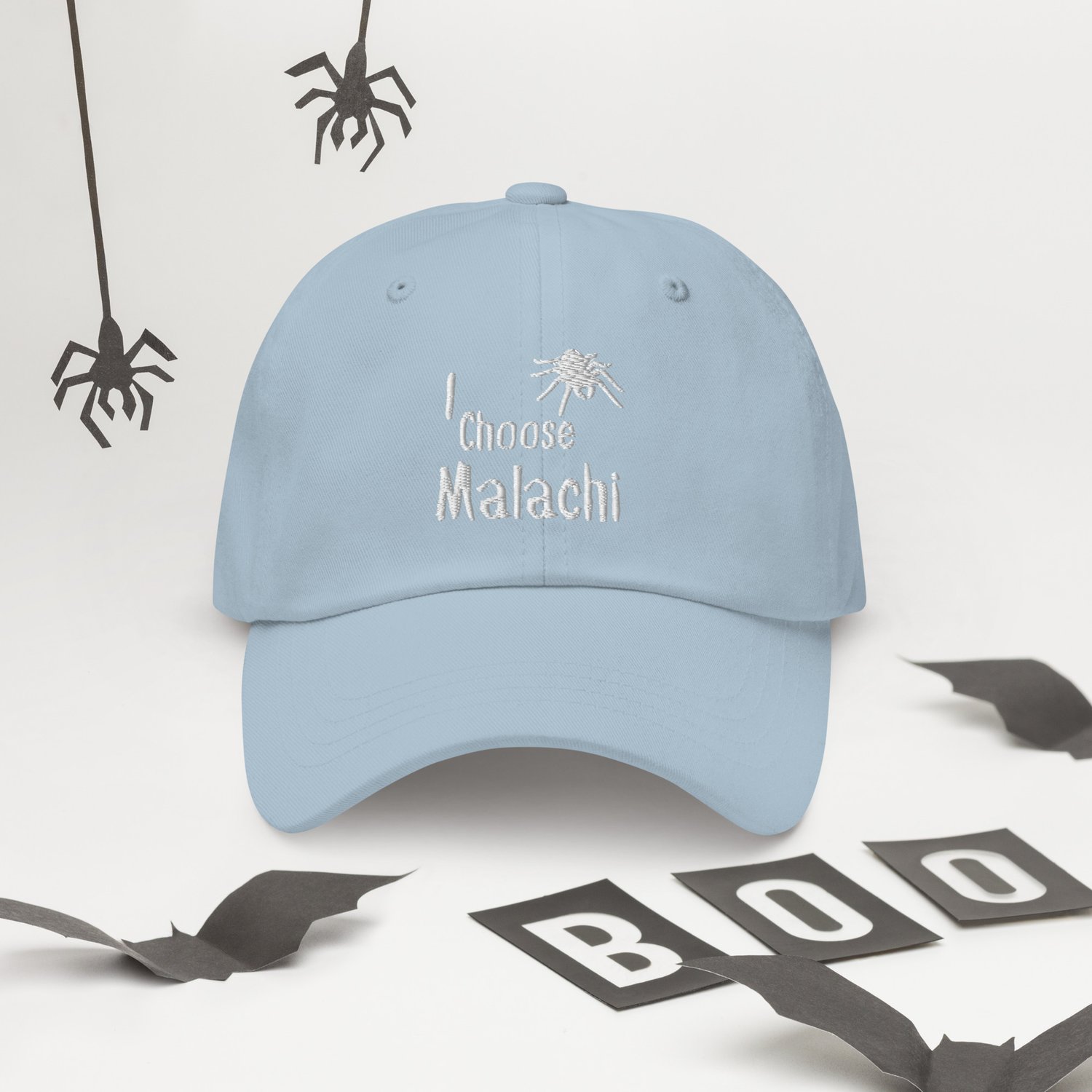 Image of Officially Licensed little stranger I choose Malachi embroidery baseball cap