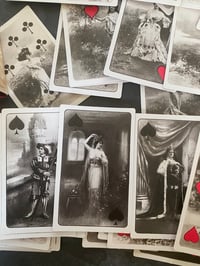 Image 2 of Fac similé d’un jeu de 52 cartes italien rare de photographies argentiques. 800 ex.