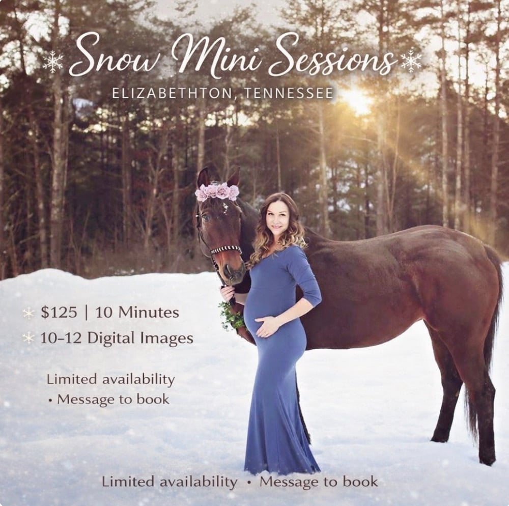 Image of snow mini session