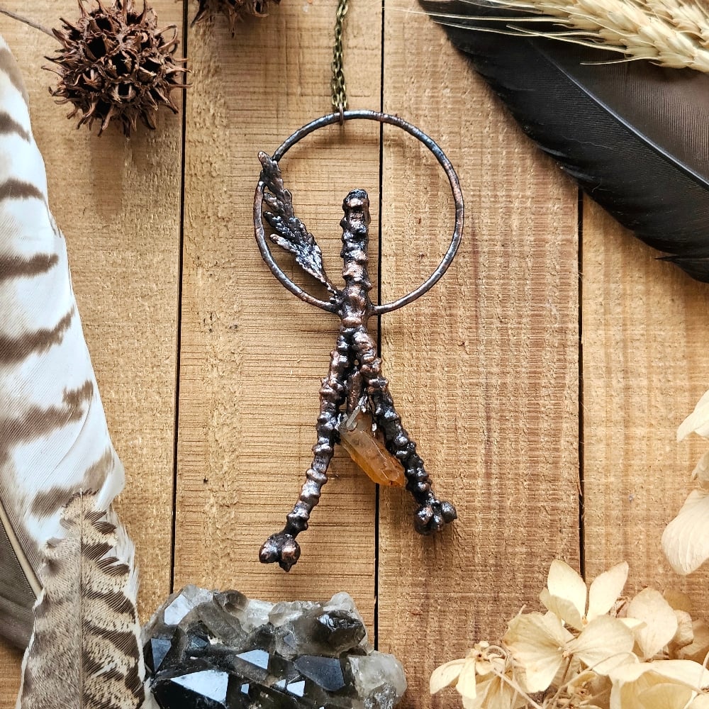 Image of Tangerine Quartz & Cherry Tree Magick
