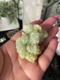 Image 2 of Prehnite Raw Cluster
