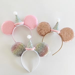 Image of Mouse ear party hats 