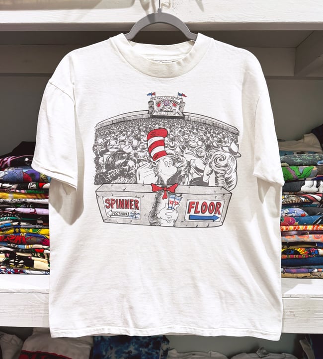 Grateful Dead 1993 Tour ‘Spinners’ Lot T-Shirt - Size L