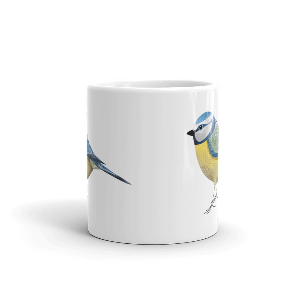 Ceramic Mug: Blue Tit