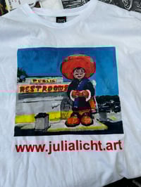 Image 1 of south of the border t shirt bathroom