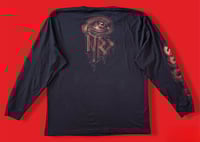 Image 2 of “PUNX” BLEACH PAINTED LONG SLEEVE T-SHIRT XL