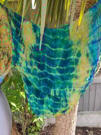 Image 6 of Wanderlust Stevie top Turquoise and yellow gold throughout