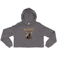 Image 3 of Women DIVINELY PROTECTED Crop Hoodie