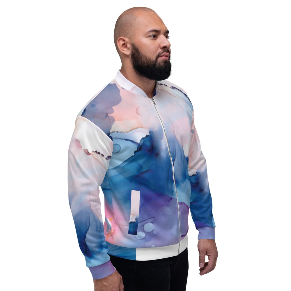 Image of Clouds Unisex Bomber Jacket