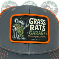 Image 2 of Grass Rats Garage Patch Hats!!