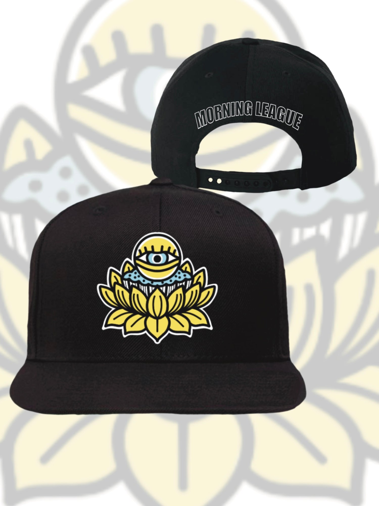 Image of Lotus Eye SnapBack Hat PREORDER 